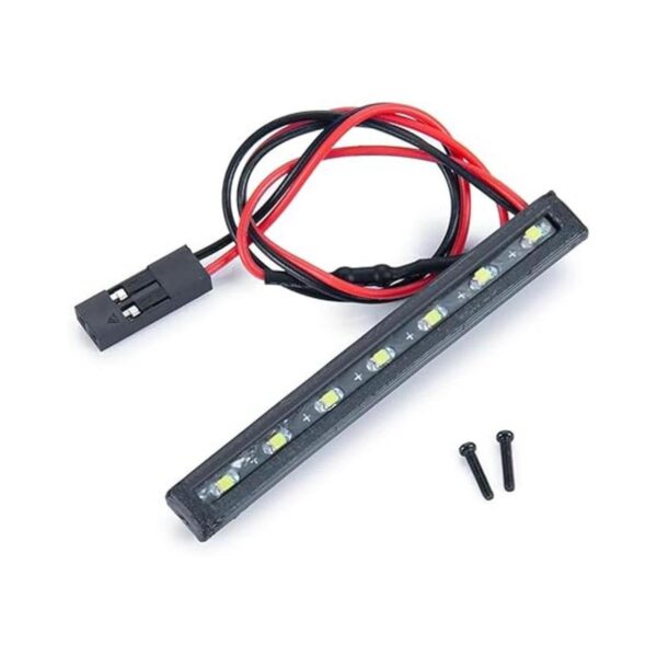 RCLIOLN Barra de luz de coche RC a escala 124 7 LED