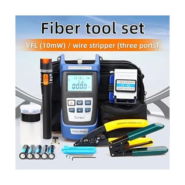 FTTH Kit de herramientas de terminación de fibra óptica_4
