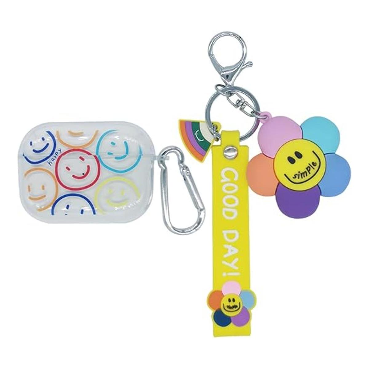 Funda compatible con AirPods Pro Smile transparente suave