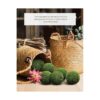 Bola decorativa de musgo verde natural bolas colgantes