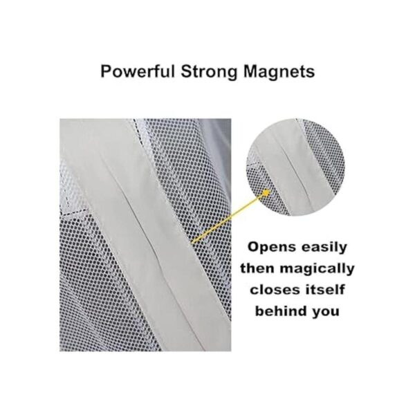 TQFlow Puerta magnética duradera pantalla de malla para