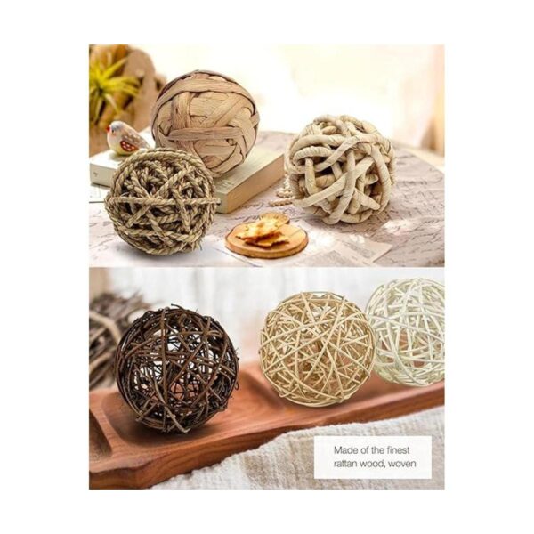 Bola decorativa de musgo verde natural bolas colgantes