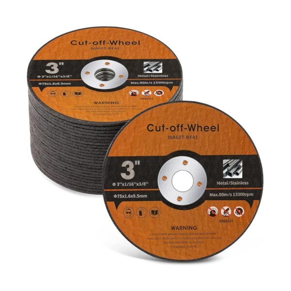 MIDO Professional Abrasive Ruedas cortadas de 3 pulgadas_1