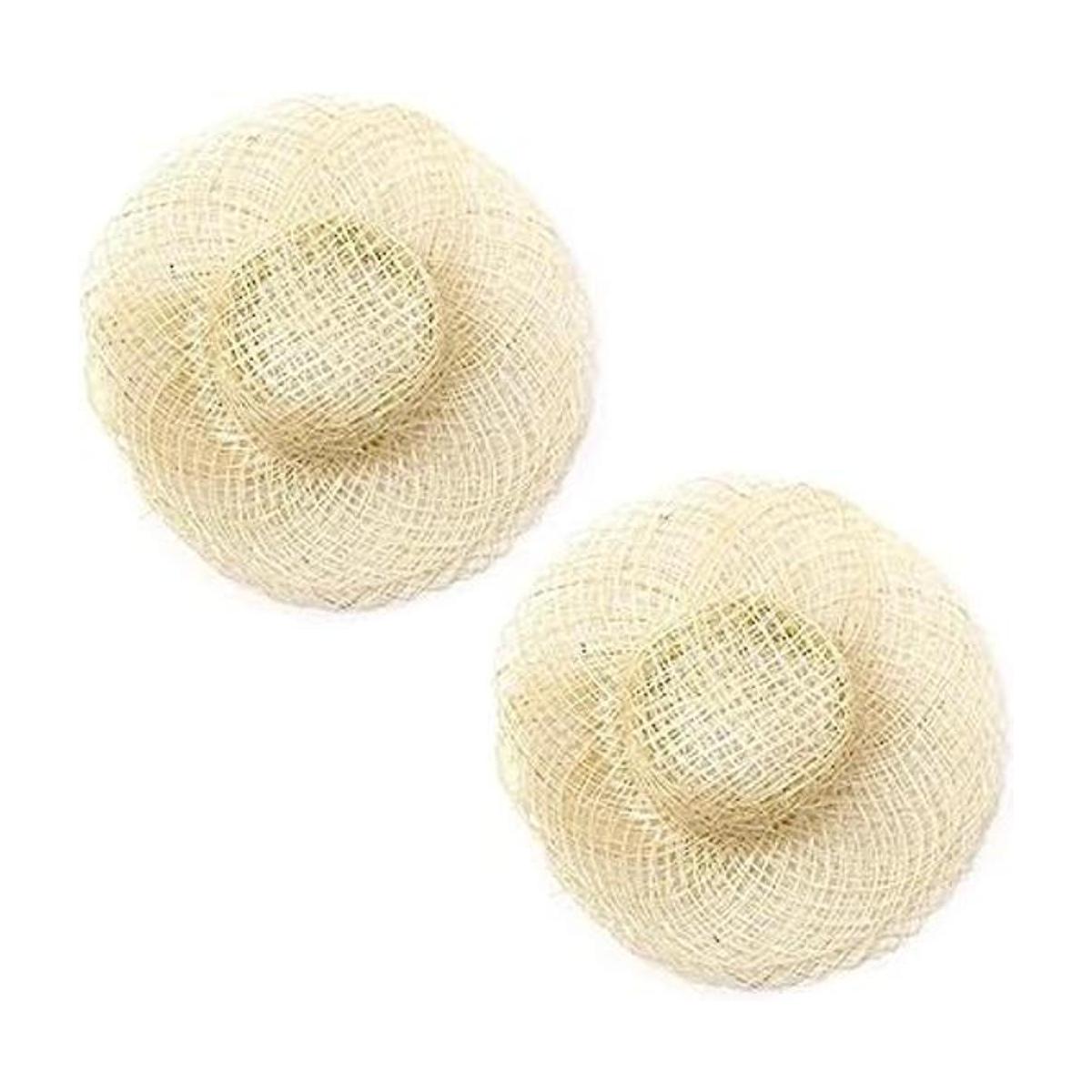 PZRT 4 mini sombreros de paja para manualidades
