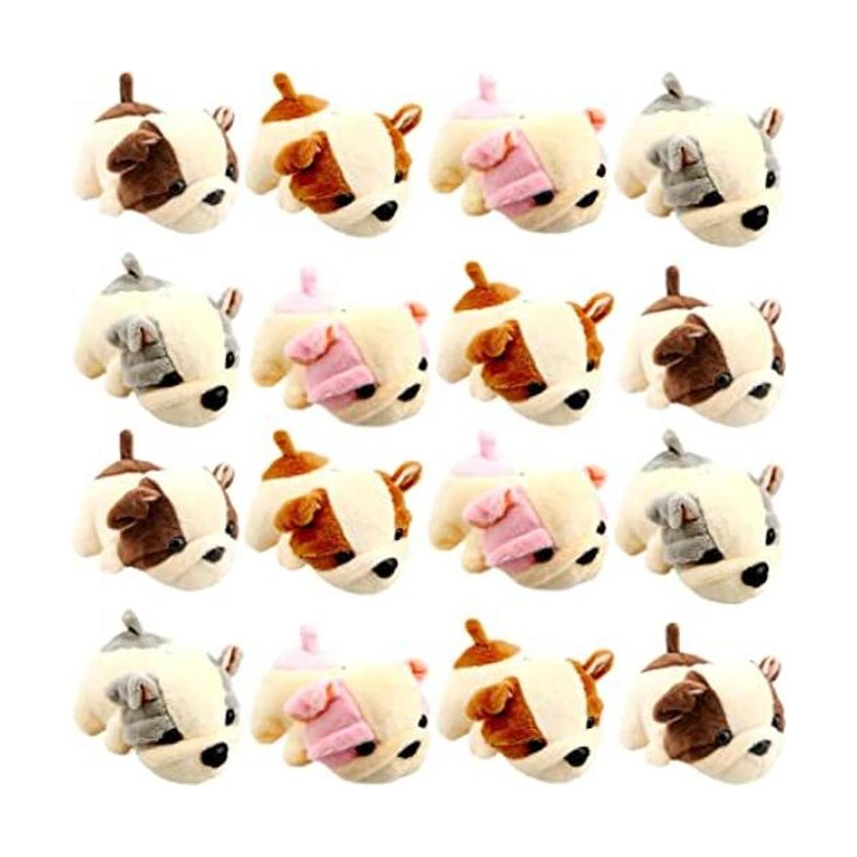 Cotiny 16 piezas de juguete de peluche lindo para perro de