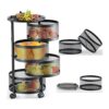 HOYRR Estante de almacenamiento giratorio para cocina_1