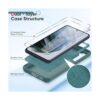 LeYi Funda para Galaxy S21 FE 5G con protector de pantalla_3