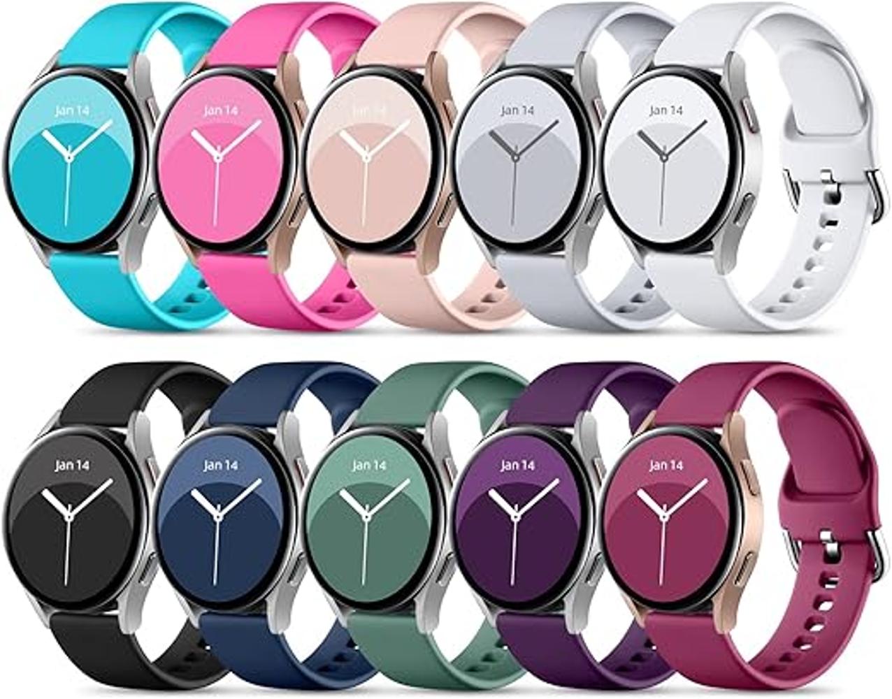 DaQin Paquete de 10 correas compatibles con Samsung Galaxy