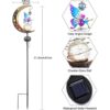 HEDAQI Luz solar de jardín luces de estaca de hadas_2