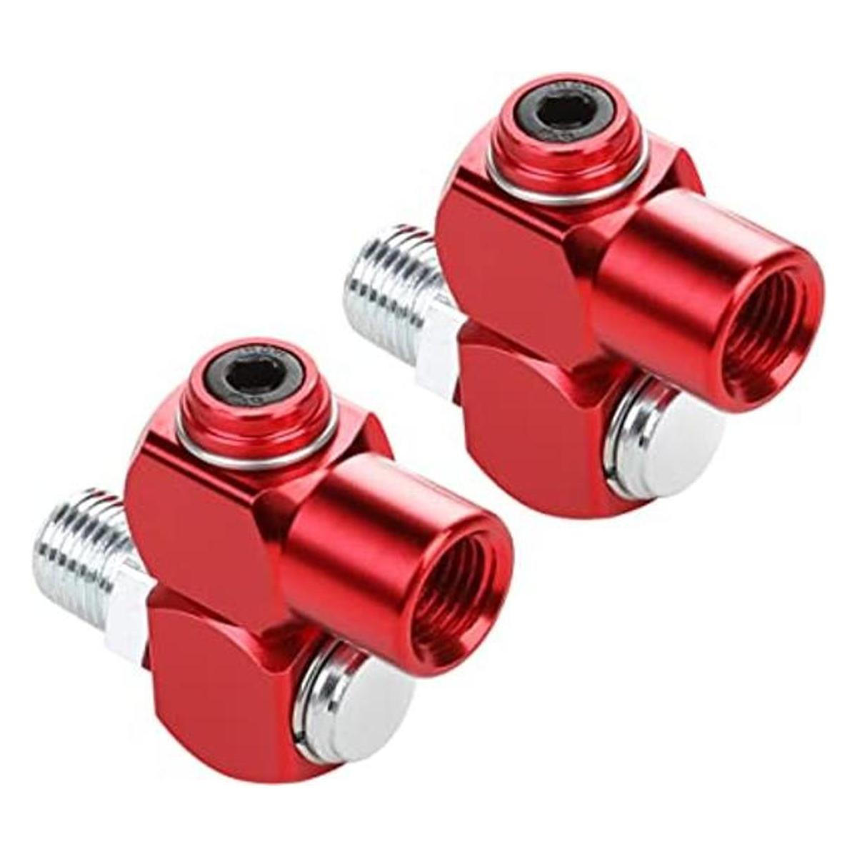 Hromee Conector de manguera de aire giratorio NPT de 360