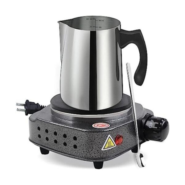 Olla para hacer velas con placa eléctrica caliente para_1