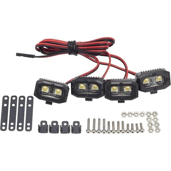 DKKY Luz de parachoques para control remoto 4 luces_1