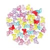 Cristales de gemas acrílicas de colores surtidos mariposa