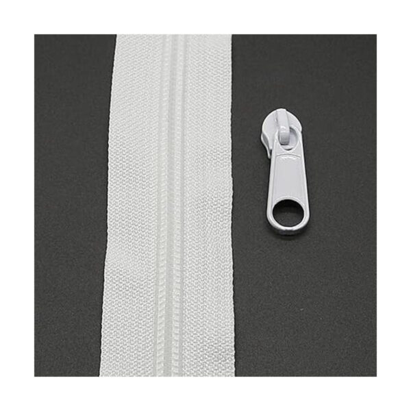The Yard Cinta de nailon blanco 5 con cierre de_3