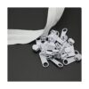 The Yard Cinta de nailon blanco 5 con cierre de_4