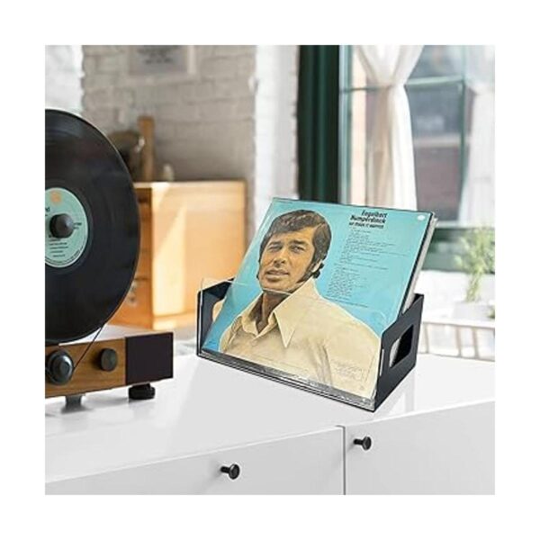 Almacenamiento de discos de vinilo Soporte de pared para_5