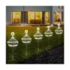 Luces solares de jardín para exteriores paquete de 5_3