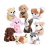 9 piezas de mini animales de peluche para mascotas mini_1