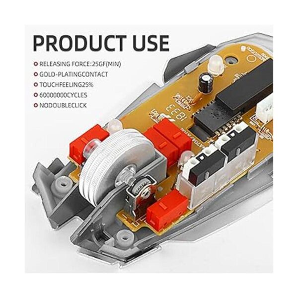 RUNJRX Micro interruptor de mouse rojo Kailh GM4.0 y_2