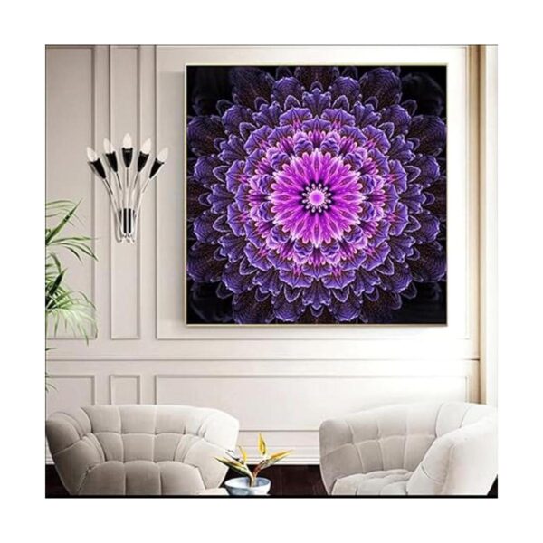Peeua Kits de arte de diamantes de mandala para adultos