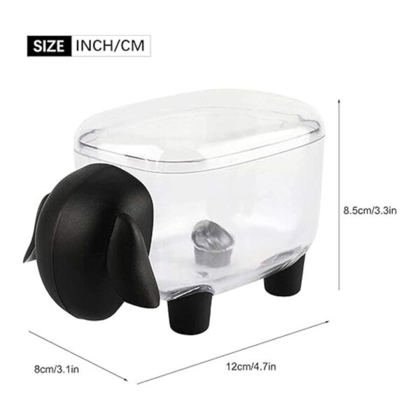 KNMNIU Soporte para palillos de dientes en forma de oveja_3