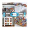 Cendray 24 pegatinas de azulejos para decoración de pared