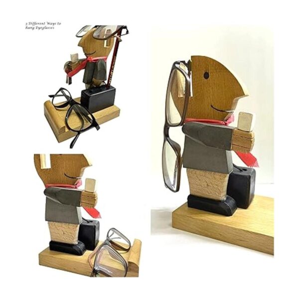 Soporte de madera hecho a mano para gafas soporte de_4