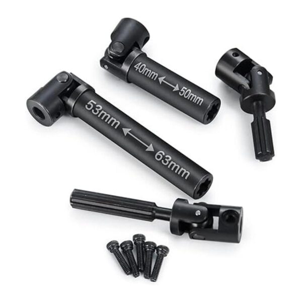 RCLIOLN Transmisión CVD de acero para automóvil RC Crawler