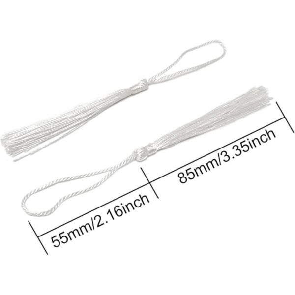 Honbay 120 mini borlas sedosas hechas a mano con bucles