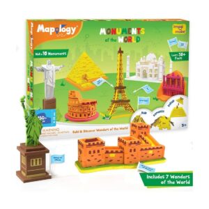 Imagimake Mapology Monuments of World Rompecabezas 3D_1