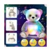 Cuteoy Juguete de peluche suave con diseño de panda LED_3