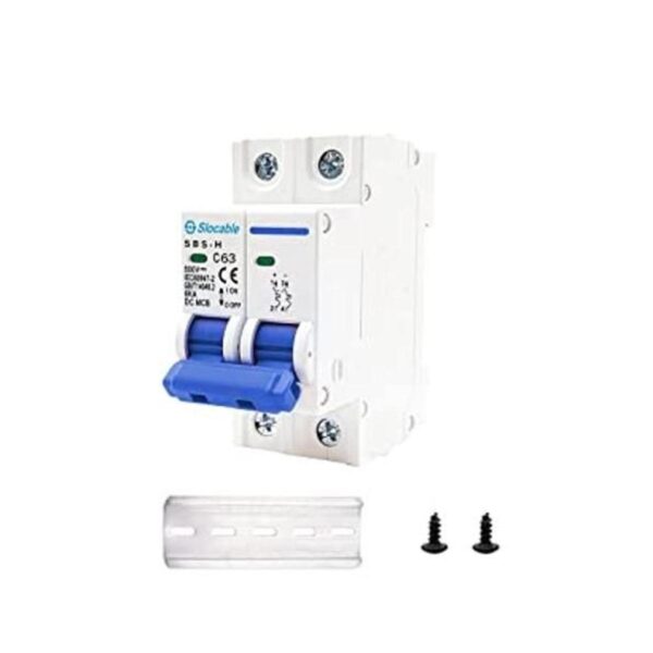 Slocable Disyuntor miniatura DC 2 polos 500 V 16 A 25 A 32_1