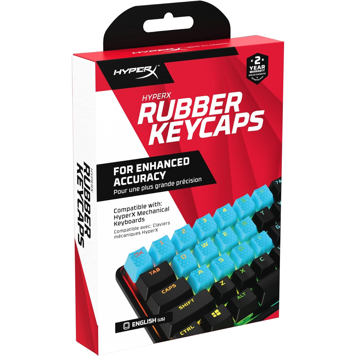 HyperX Teclas de goma Kit de accesorios para juegos 19