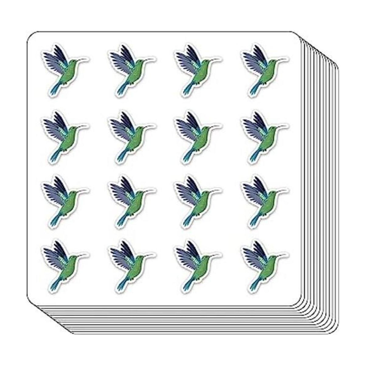 Pegatinas para planificar colibríes 0.5 pulgadas álbumes