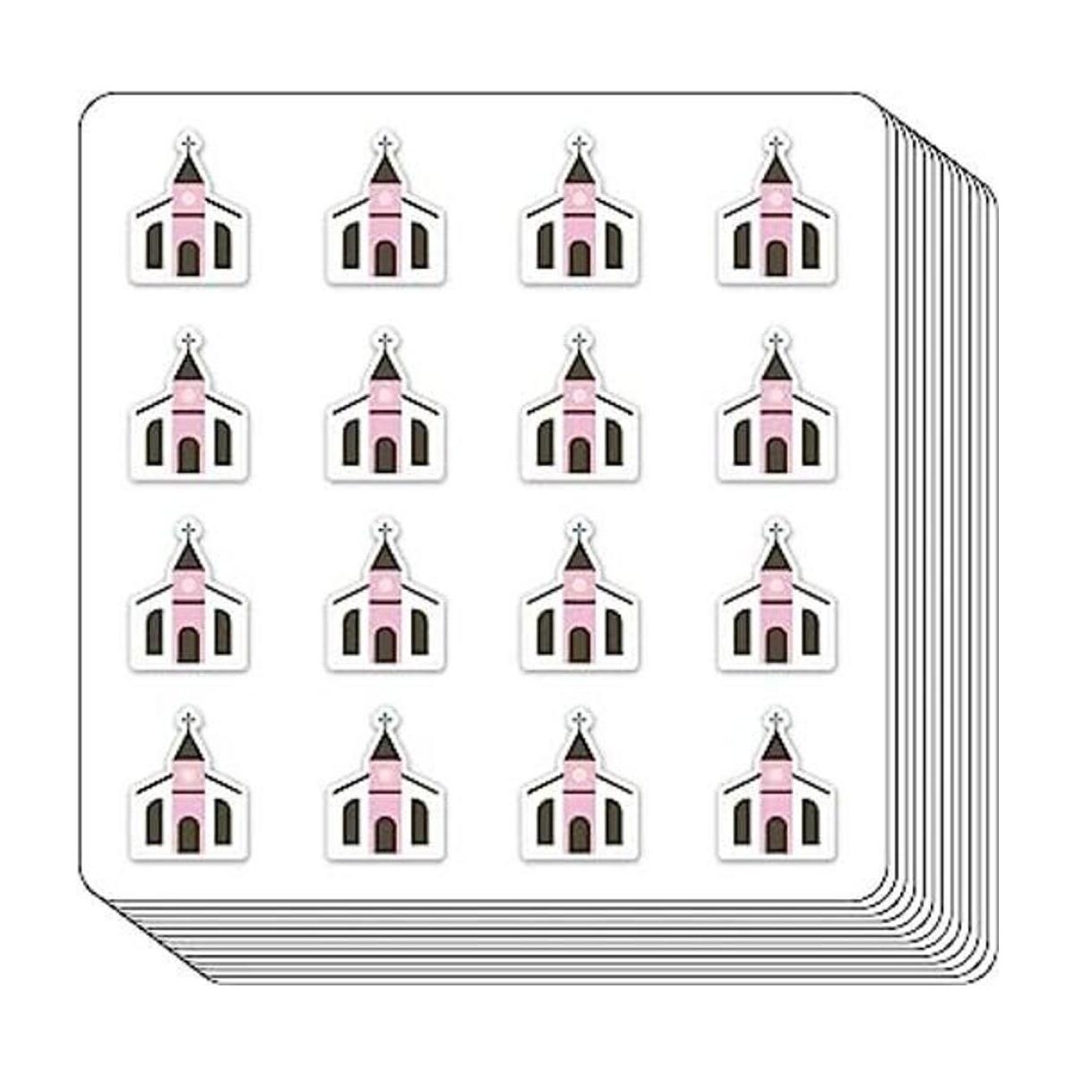 Pegatinas cristianas para planificar la iglesia 0.5