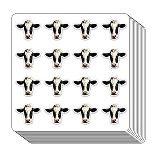Pegatinas planificadoras de cabeza de vaca 0.5 pulgadas_1