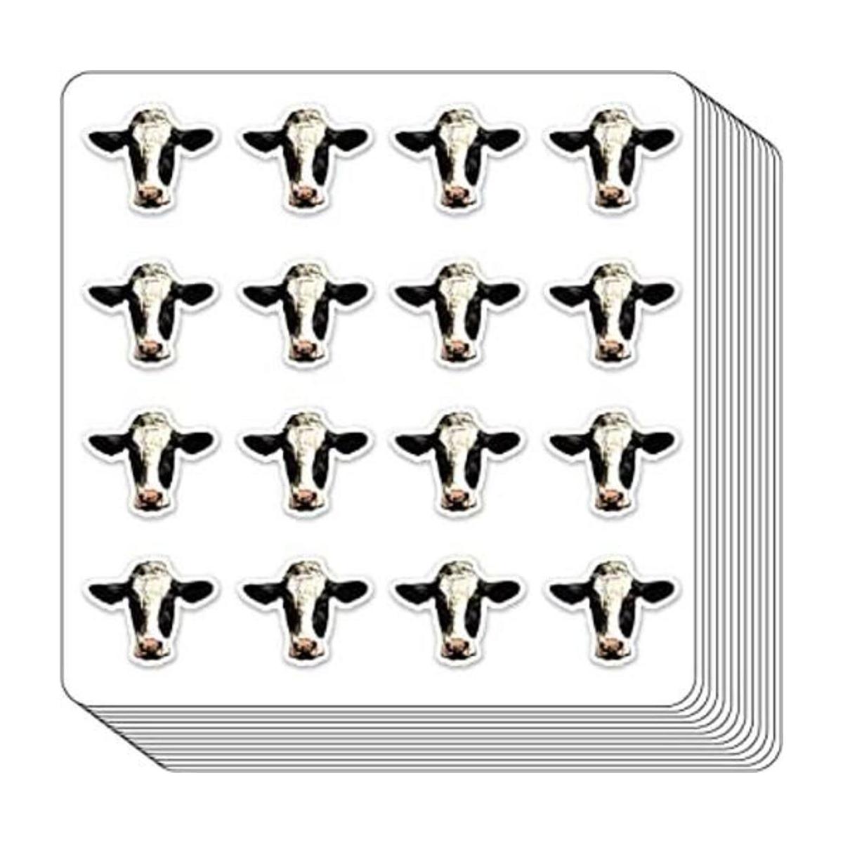 Pegatinas planificadoras de cabeza de vaca 0.5 pulgadas