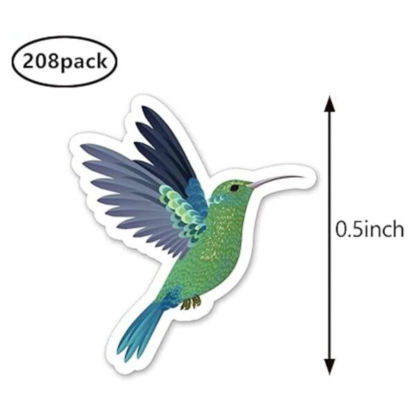Pegatinas para planificar colibríes 0.5 pulgadas álbumes_2