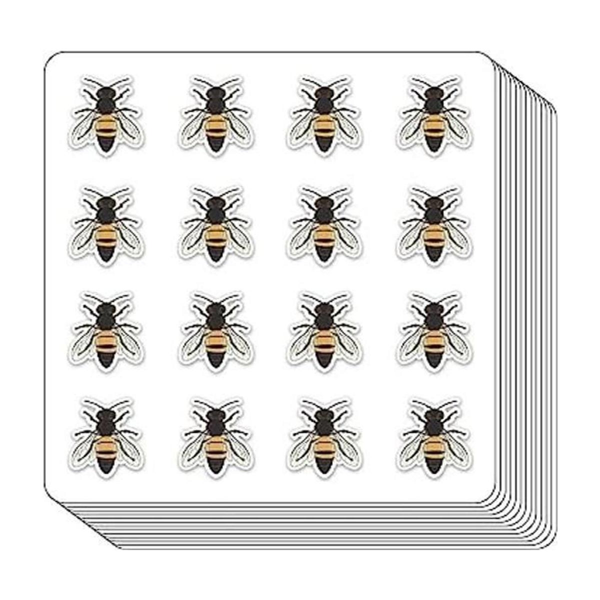Bumble Bee Calcomanías planificadoras de 0.5 pulgadas