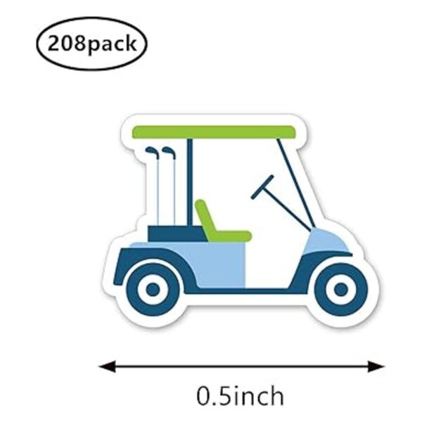 Calcomanías para planificar deportes de golf 0.5_2