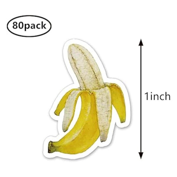 Pegatinas de fruta de plátano de 1 pulgada para álbumes de_2