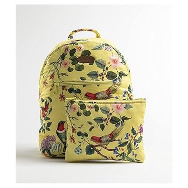 Maison d Hermine Mochila de algodón Eden Amarillo