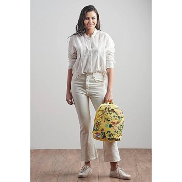 Maison d Hermine Mochila de algodón Eden Amarillo