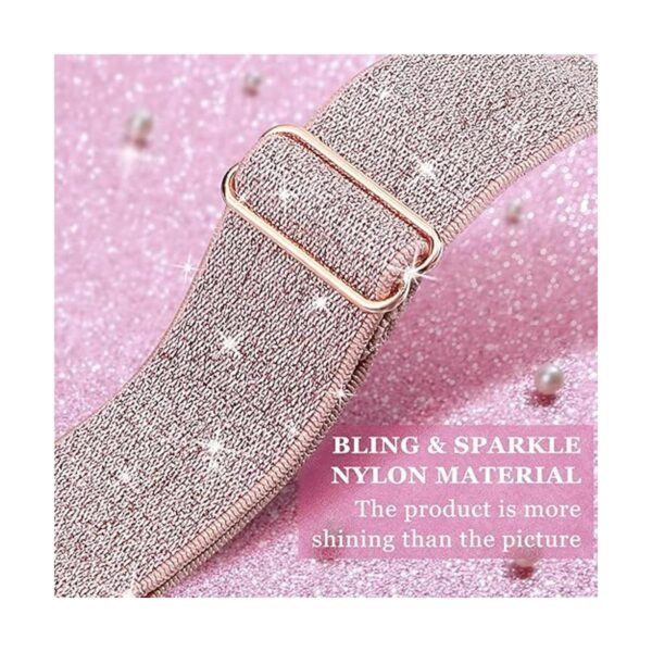 Correas elásticas de nailon brillantes compatibles con_2