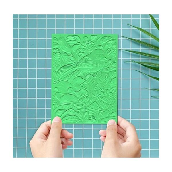 ALIBBON Carpetas texturizadas 3D para hacer tarjetas_5