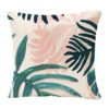 IBILIU Fundas de almohada vintage con hojas de plátano y_1
