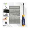 SUNHZMCKP Juego de destornilladores torx magnéticos de 12