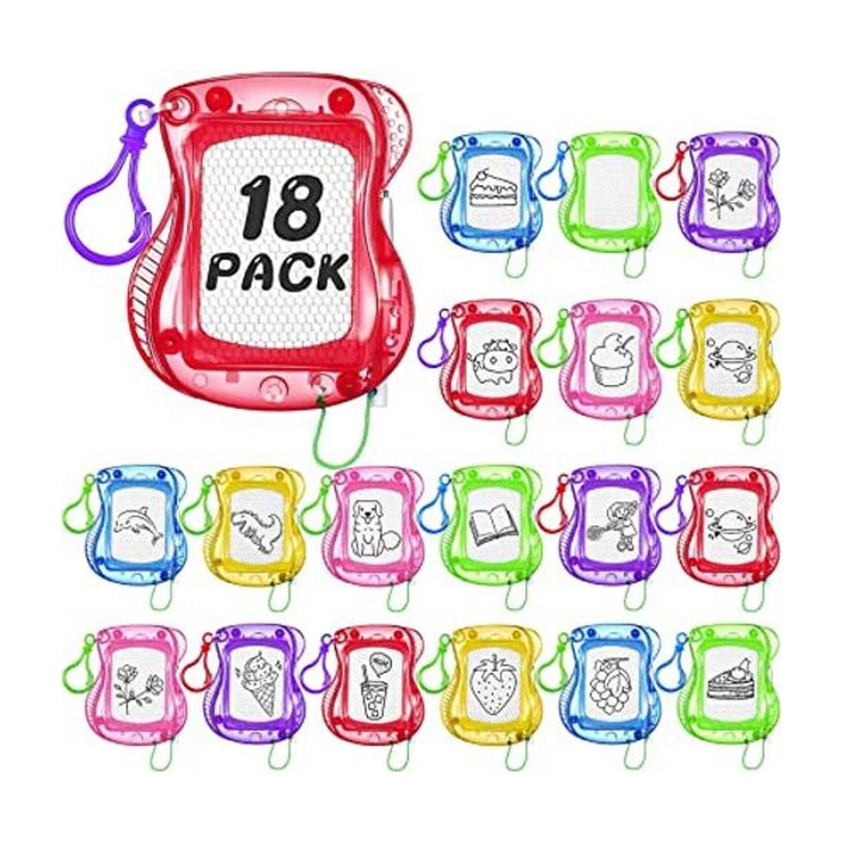 18 piezas de mini pizarra magnética de dibujo para niños
