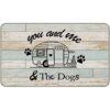 MIXDING You and Me and The Dogs Tapete para puerta de_1