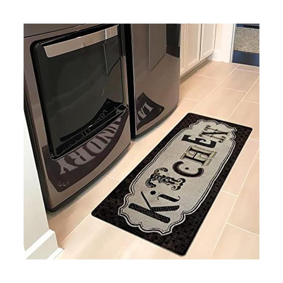 Alfombra de cocina de 20 x 59 pulgadas antideslizante